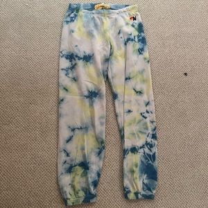 Aviator nation tie dye sweatpants
